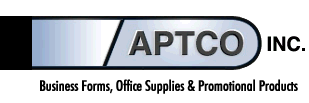 Aptco Inc. Business forms and office supplies.